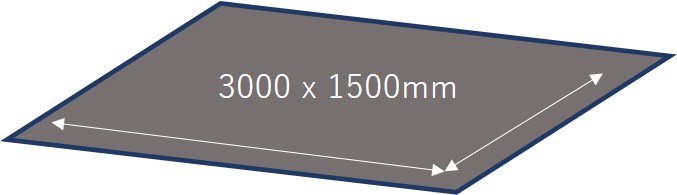 大型レーザー加工2000mm対応